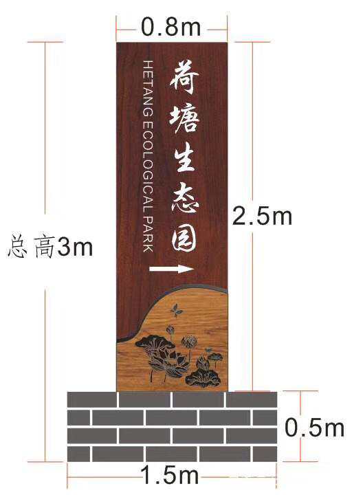 葫芦岛仿木纹宣传栏